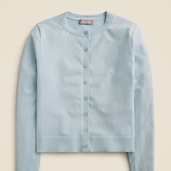 J. Crew New Jackie cardigan in premium ultra-fine cotton Size XS - Picture 2 of 12